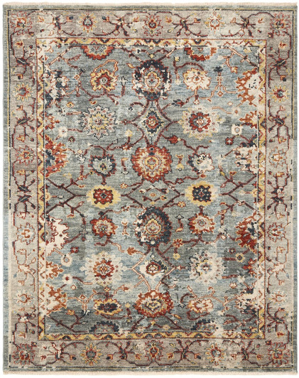 Hand Knotted Wool Oushak Rug KLL7510