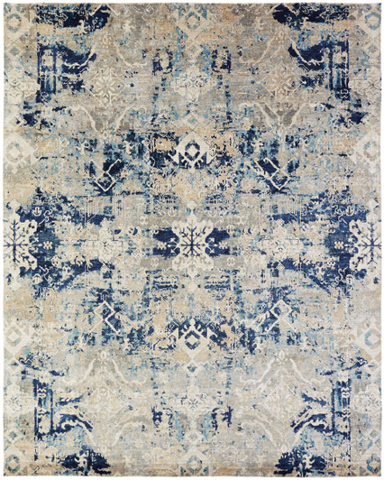 Hand Knotted Silk Transitional Rug KML1690