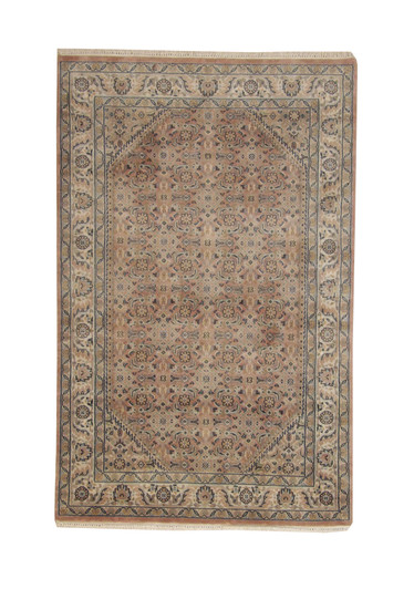 Traditional Bidjar Design Wool Hand Knotted Rug 4x6 - w2209
