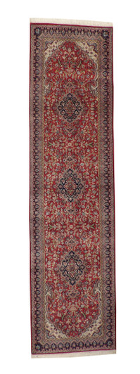 Traditional Tabriz Design Wool Hand Knotted Rug 2.11x11.2 -w2289