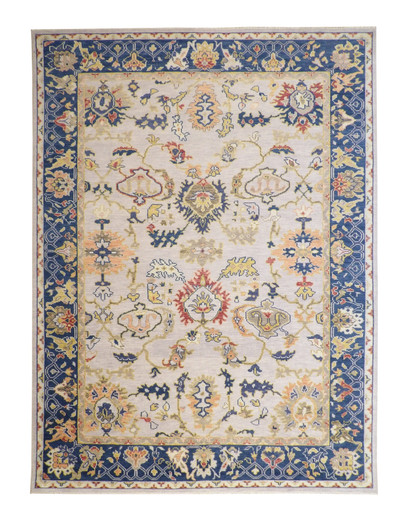 Oushak Zigler Wool Hand Knotted Rug 9.9x13.10 -w20194