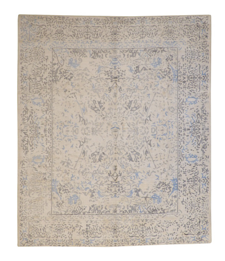 Oushak Zigler Wool Hand loom Rug 8x10 -w2125
