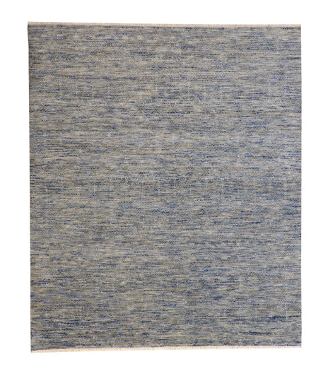 Modern Grass Design Wool Hand Knotted Rug 8x10 -w2162