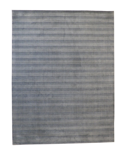 Modern Grass Design Wool Hand knotted Rug 9x12 - w2133