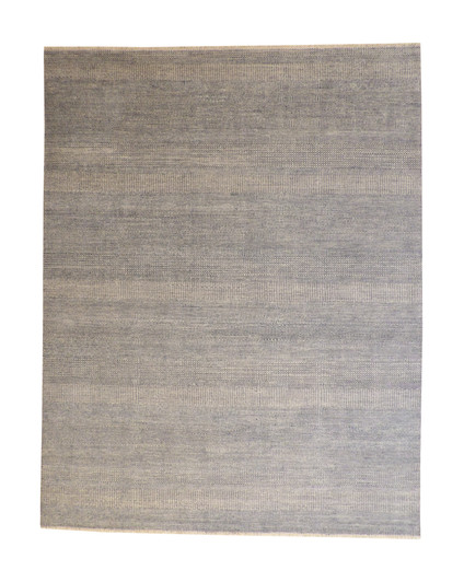Modern Grass Design Wool Hand knotted Rug 9x12 - w2157