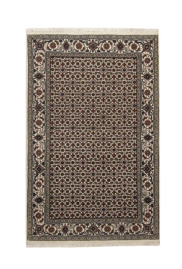 Traditional Indo Bidjar Wool Hand Knotted Rug 3x5 - w5090