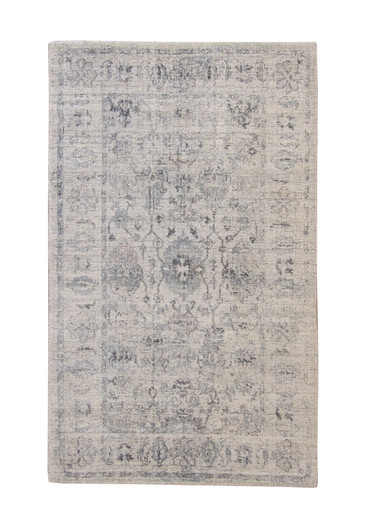 Transitional Abstract Broken Design Wool Hand Knotted Rug 3x5 - w5058
