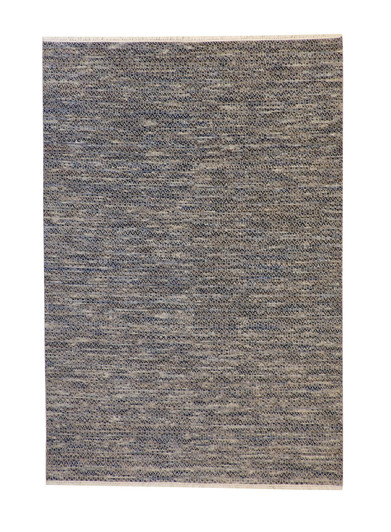 Modern Grass Design Wool Hand Knotted Rug 6X9 - W2164