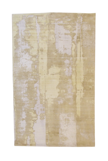 Modern Abstract Design Viscose Hand Loom Rug 5.0X8.0 - w2057