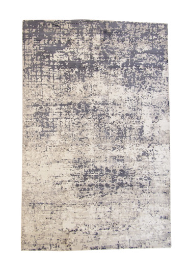 Modern Abstract Design Viscose Hand Loom Rug 5.0X8.0 - w5132