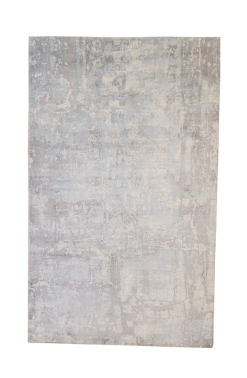 Modern Abstract Design Viscose Hand Loom Rug 5.0X8.0 - w5137