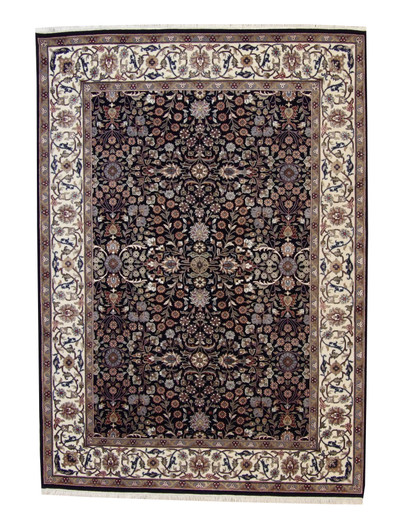 Traditional Fine Heraki Wool/silk Hand Knotted Rug 5.0X8.0 - W20221
