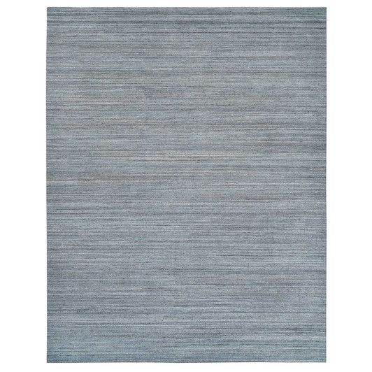 Modern and Contemporary Wool Hand Loomed Rug Grey No Border 12.0X14.11 -O065836