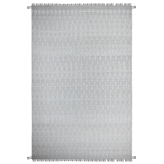 Tribal & Geometric Wool Hand Knotted Rug Ivory No Border 9.9X15.4 -O089173