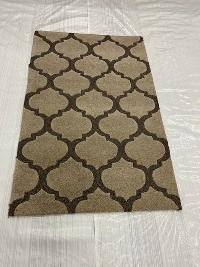 Transitional Clearance Area Rug Grey 3X5  -EB-38