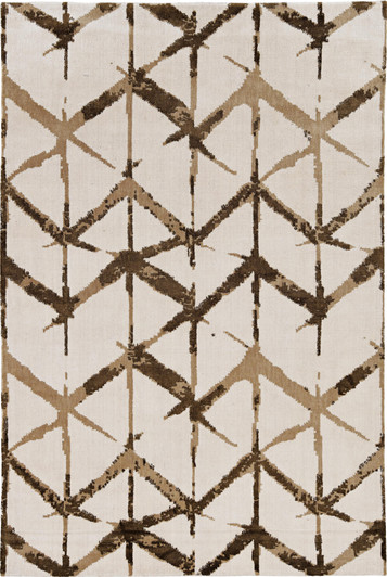 CONTEMPORARY HAND WOVEN RUG WOOL  -  WRU509BEIGE