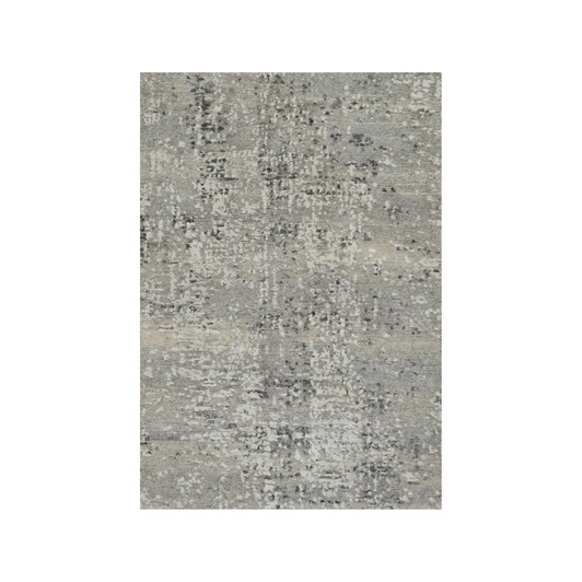 Modern and Contemporary Wool Hand Knotted Rug Grey 2.0x3.0 -O091278