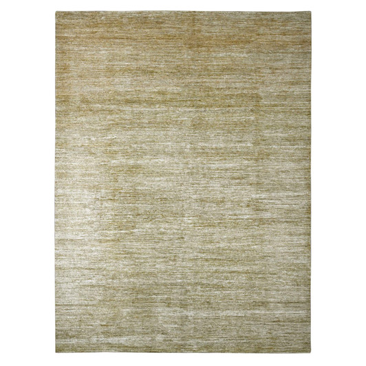 Modern and Contemporary Wool Hand Knotted Rug Brown 8.9x11.7 -O020139