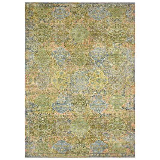 Fine Oriental Wool Hand Knotted Rug Green 10.0x14.3 -O075561
