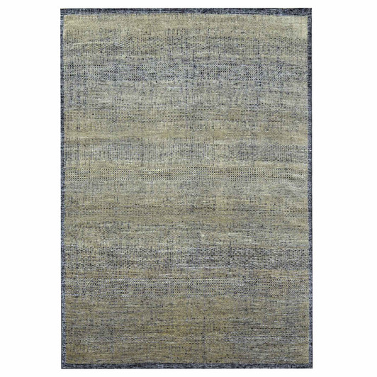 Modern and Contemporary Wool Hand Knotted Rug Brown 9.1x12.0 -O076270