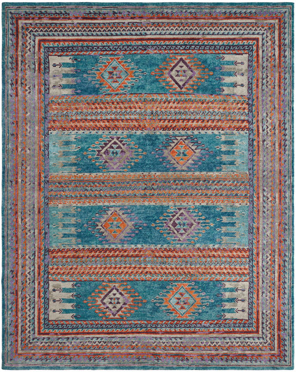Transitional Hand Knotted Rug Wool - KMV7250