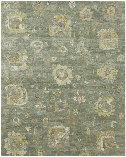 Transitional Hand Knotted Rug Wool - KOB0960
