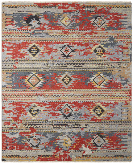 Transitional Hand Knotted Rug Wool - KSK11910
