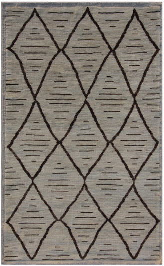 Highland Collection Handknotted Rug 4'11" X 7'11" -Art63482