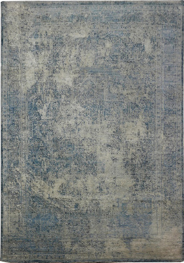 Indigo Collection W/Silk Handknotted Rug 9'10" X 13'11" -Art78165