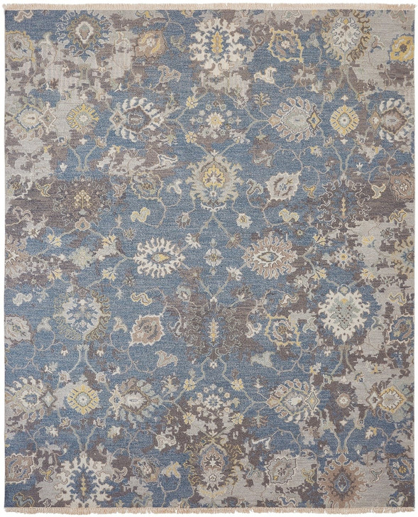 Hand Knotted Wool Transitional Rug KSU5570