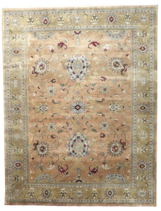 Fine Persian Ziegler 9'0"x12'0" Hand-knotted Rug -w11221