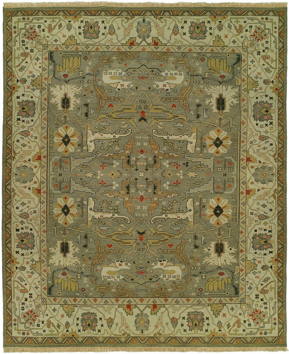 Hand Knotted Wool Southwest/Tribal Rug KSU2790