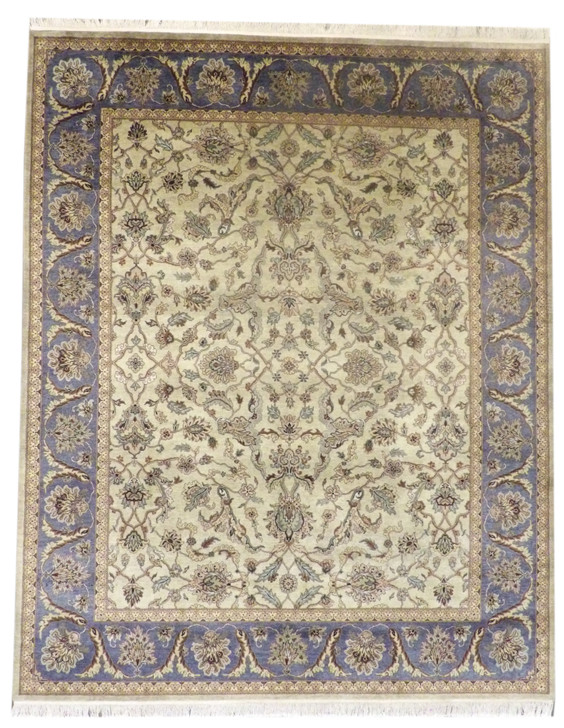 Fine Ziegler Tie Dye 8'0"x10'0" Hand-knotted Rug -w938