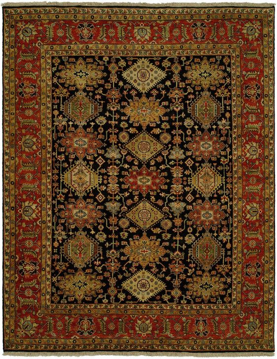 Hand Knotted Wool Southwest/Tribal Rug KPH9940