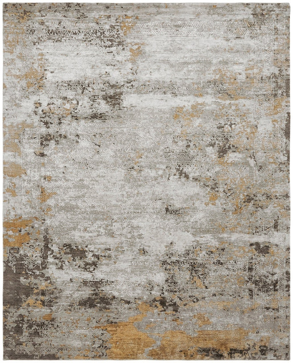 Hand Knotted Silk Transitional Rug KML1740