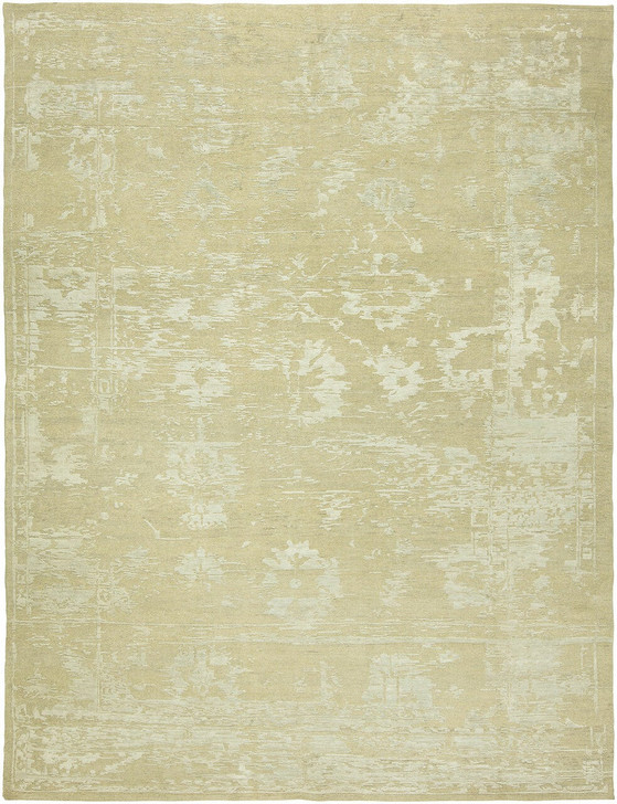 Hand Knotted Wool & Silk Transitional Rug KGN1430