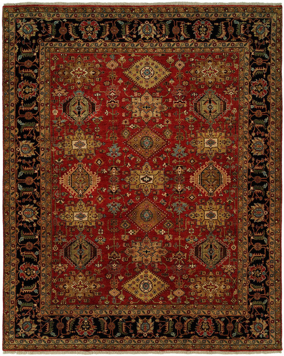 Hand Knotted Wool Southwest/Tribal Rug KPH9930