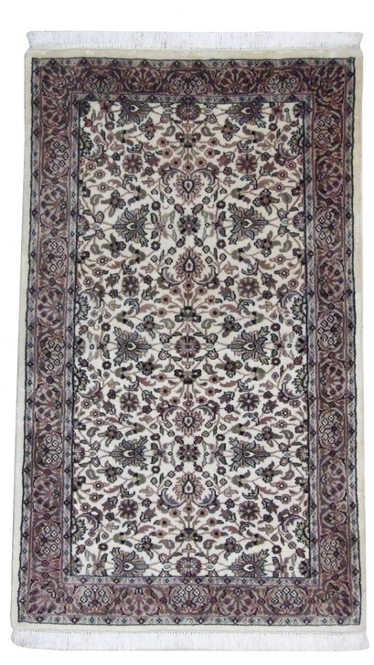 Persian Kashan 3'0"x5'0" Hand-knotted Rug -w11203