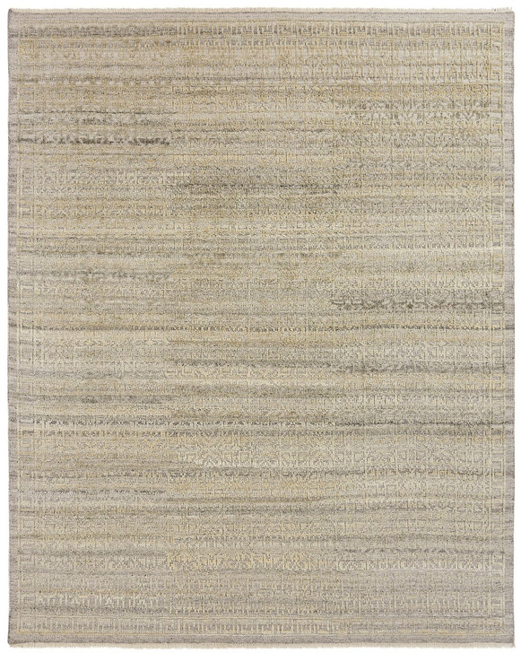 Hand Knotted Wool Transitional Rug KHV1330