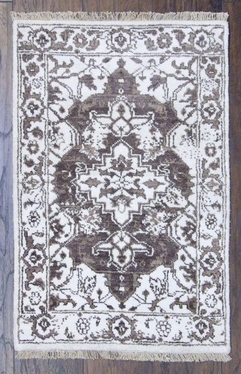 Oushak 2'0"x3'0" Hand-knotted Rug -w11296