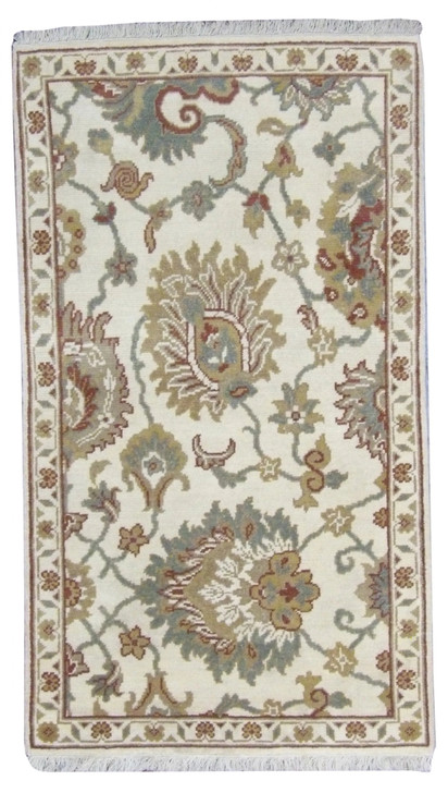 Oushak 3'0"x5'0" Hand-knotted Rug -w130