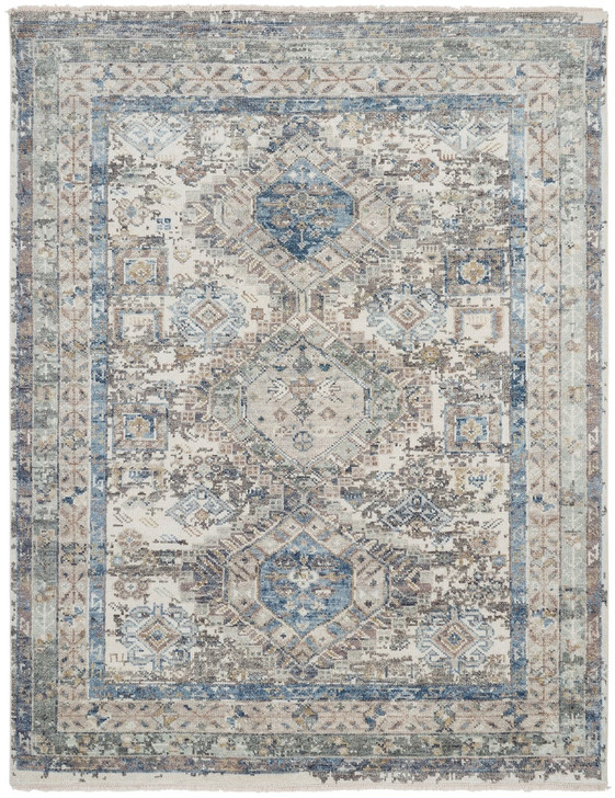 Knotted Wool Southwest/Tribal Rug KCN2850