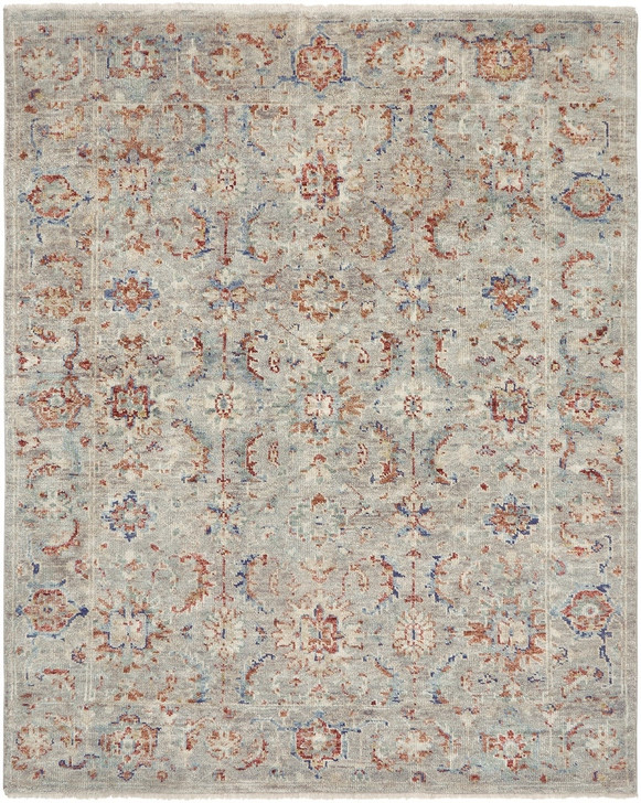 Hand Knotted Wool Oushak Rug KLL7540