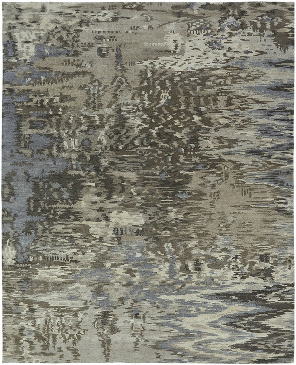 Hand Knotted Wool Modern Rug KND3190