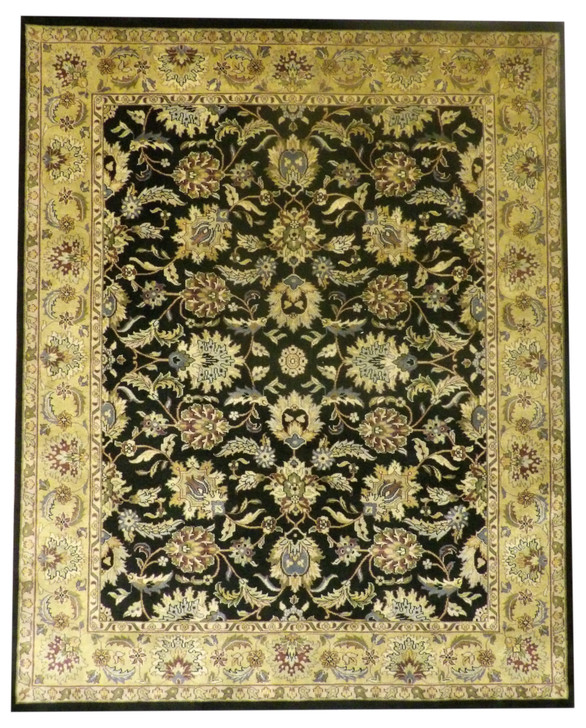 Jaipur Kashan Antique Wash 8'0"x10'0" Hand-knotted Rug -w945