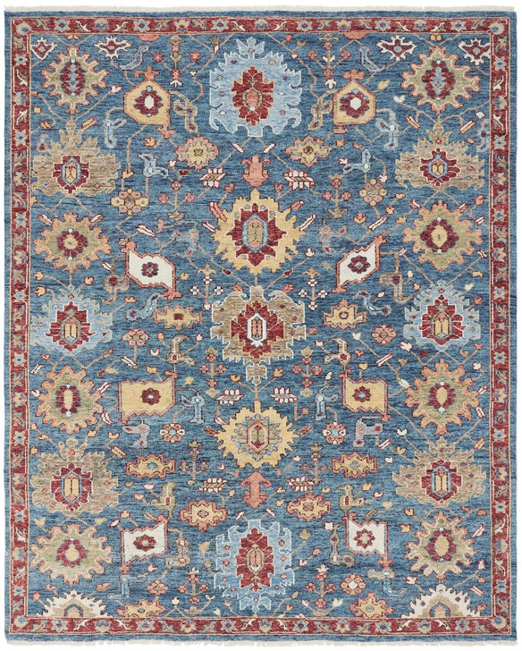 Hand Knotted Wool Oushak Rug KKN1920