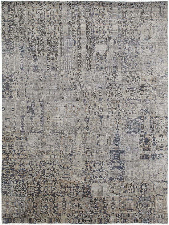 Hand Knotted Wool & Silk Classic/Fade Rug KLN2400