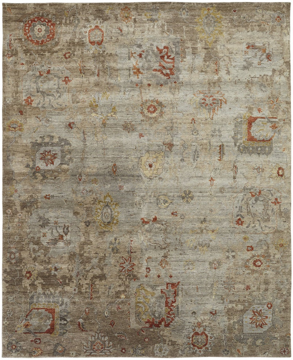 Hand Knotted Wool Transitional Rug KOB0860
