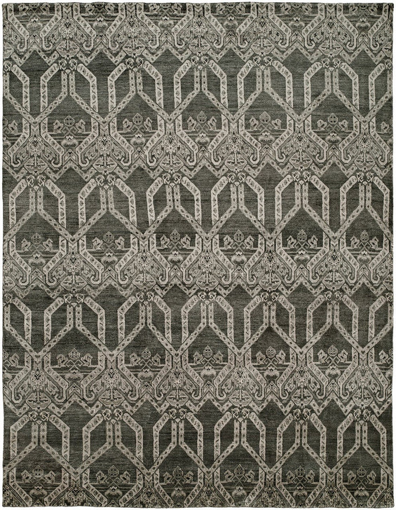 Hand Knotted Silk Transitional Rug KML1660