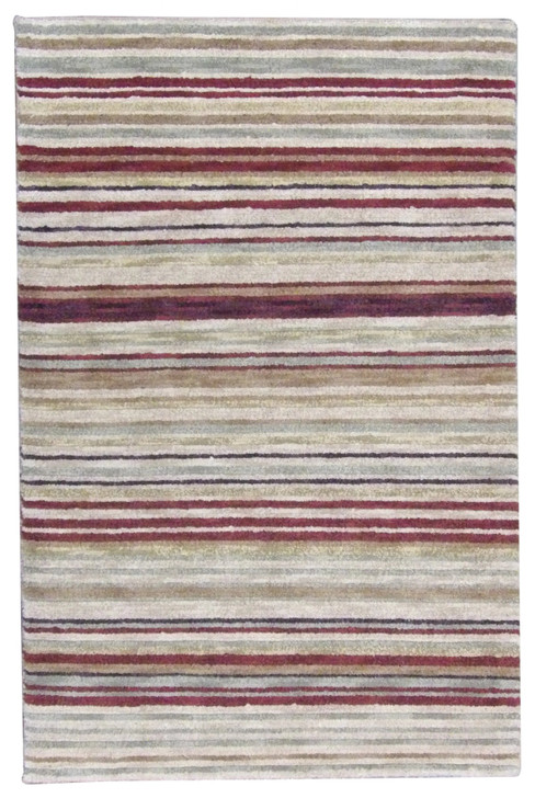 Modern 3'0"x5'0" Hand-knotted Rug -w185